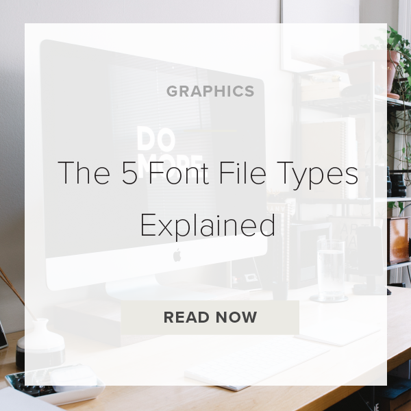 Font File Types