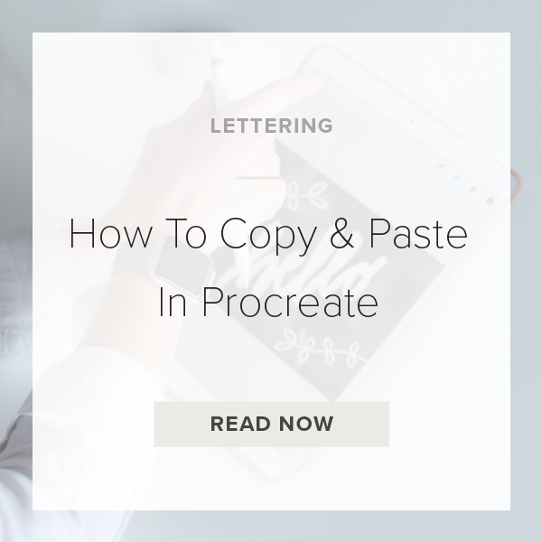 copy paste procreate app