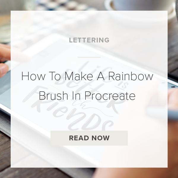 Rainbow Brush Procreate